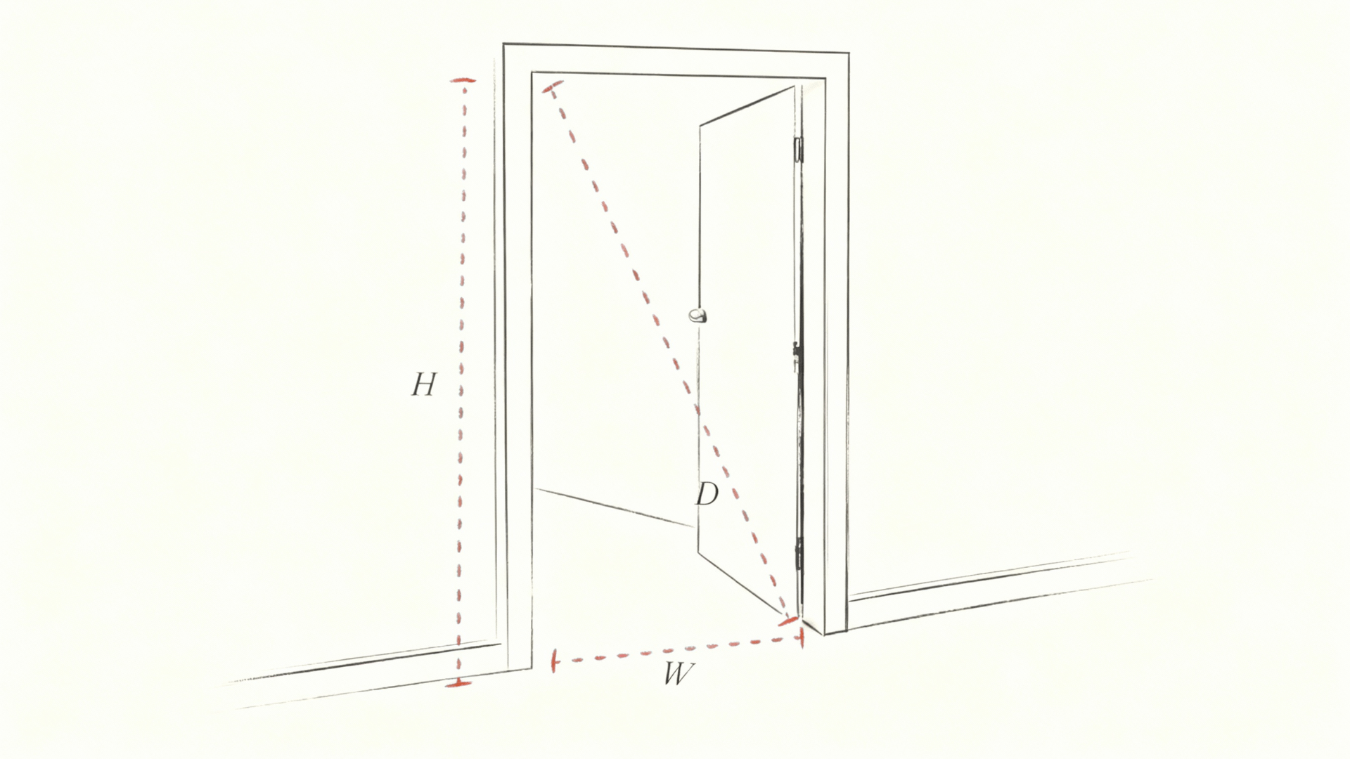 Measuring Doorways Properly
