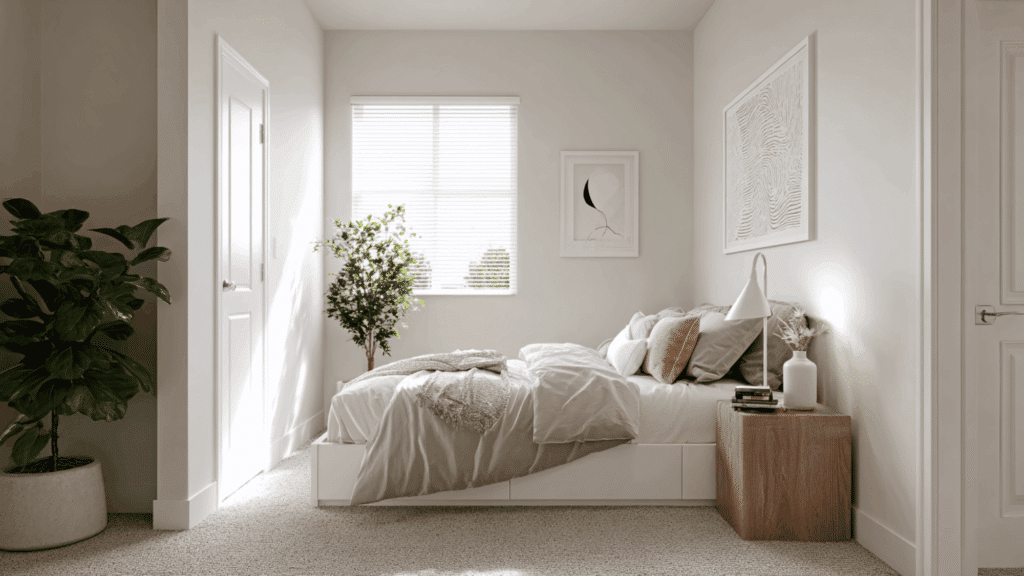 minimalist chill setup