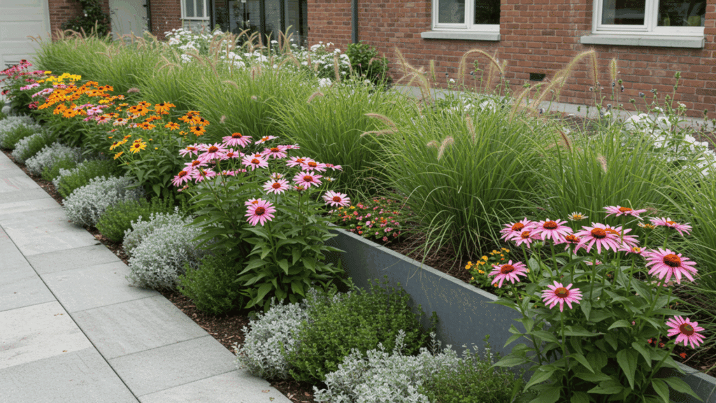 minimalist three plant design