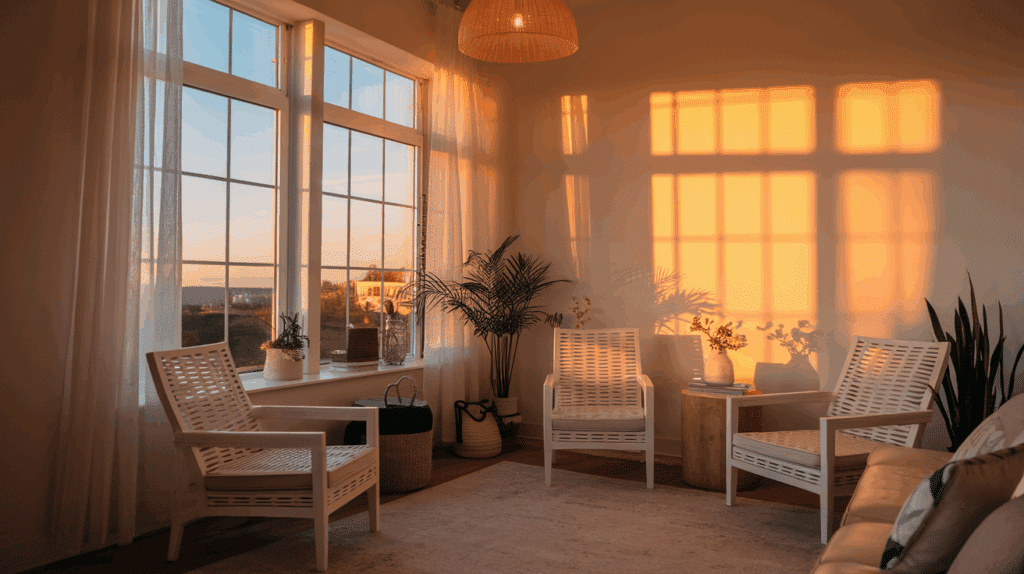 mix natural and artificial light