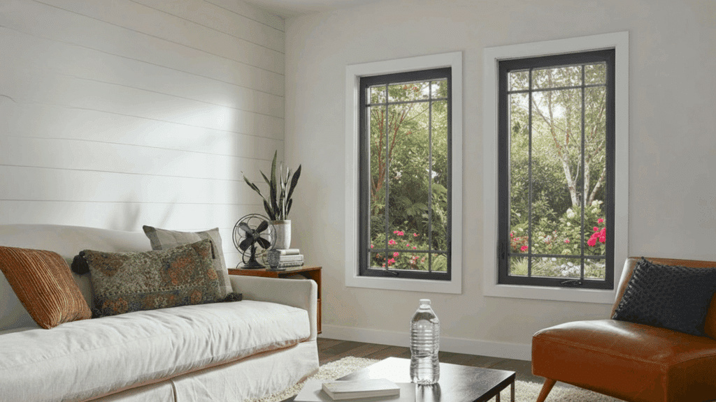 modern window trim