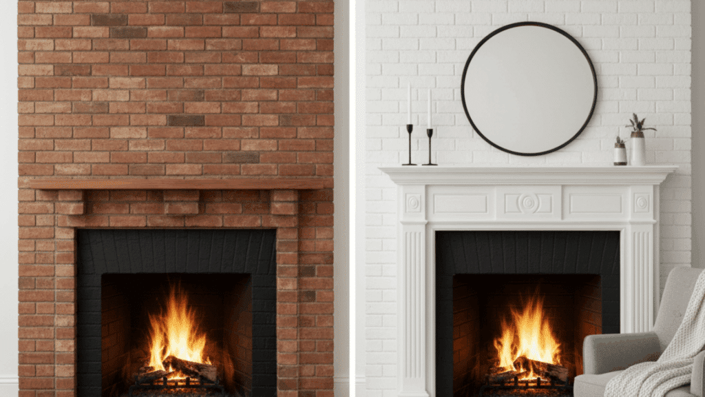 moody charcoal firebox white surround