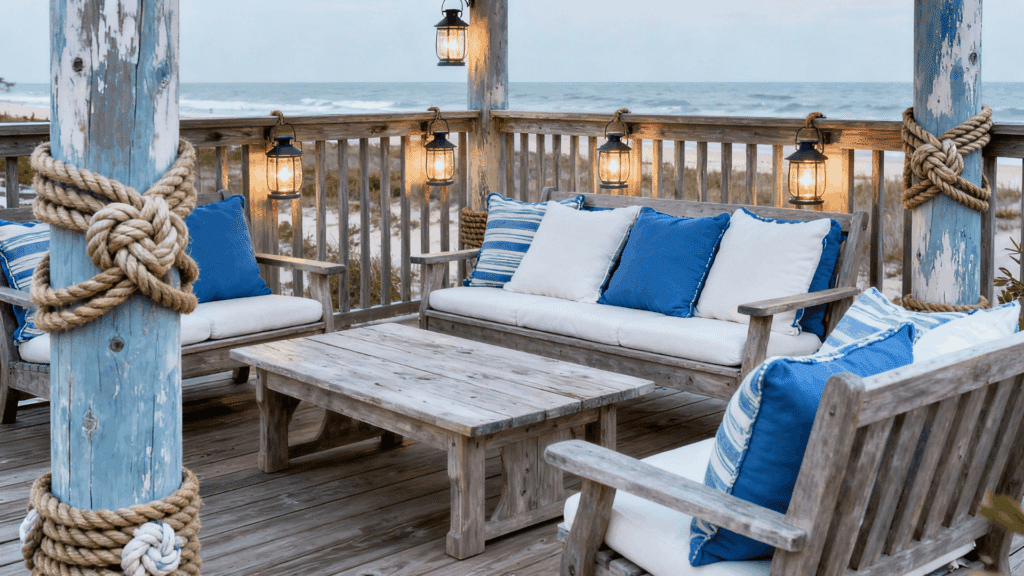 nautical rope accents