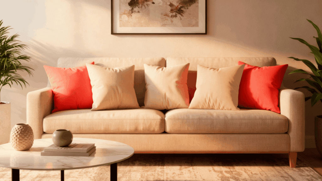 neutral foundation with pop