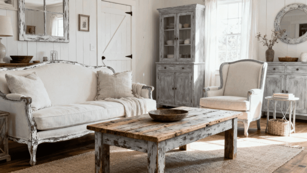 neutral painted furniture