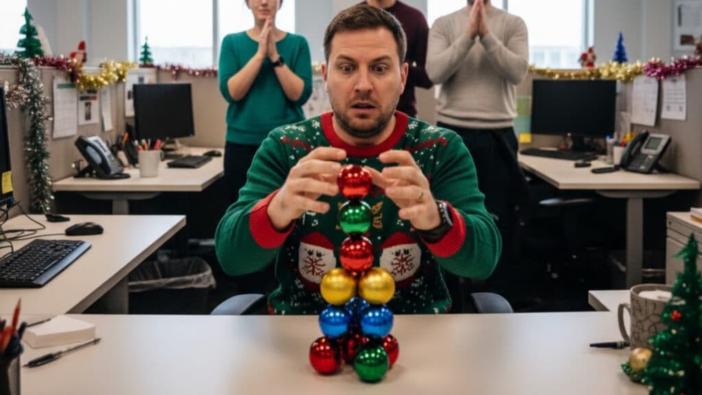 ornament stacking challenge