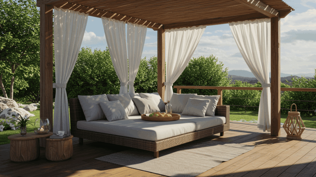 outdoor daybed lounge