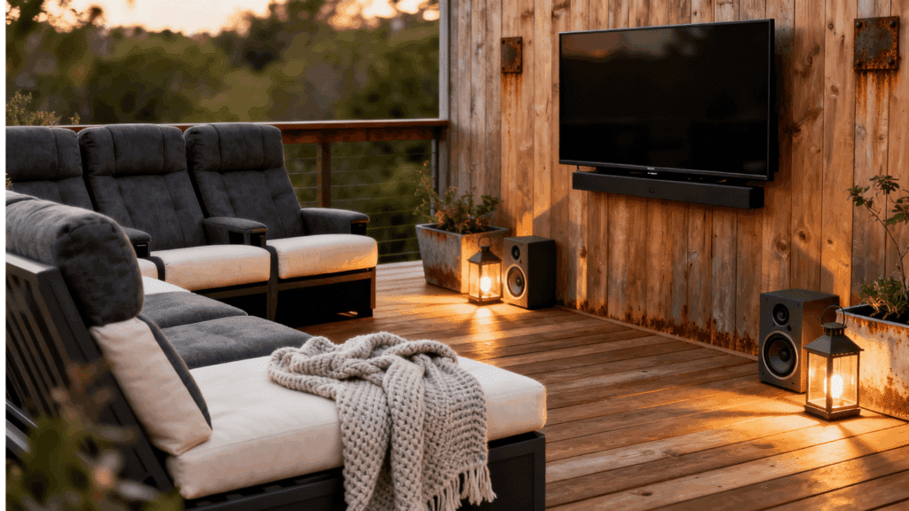 outdoor entertainment system