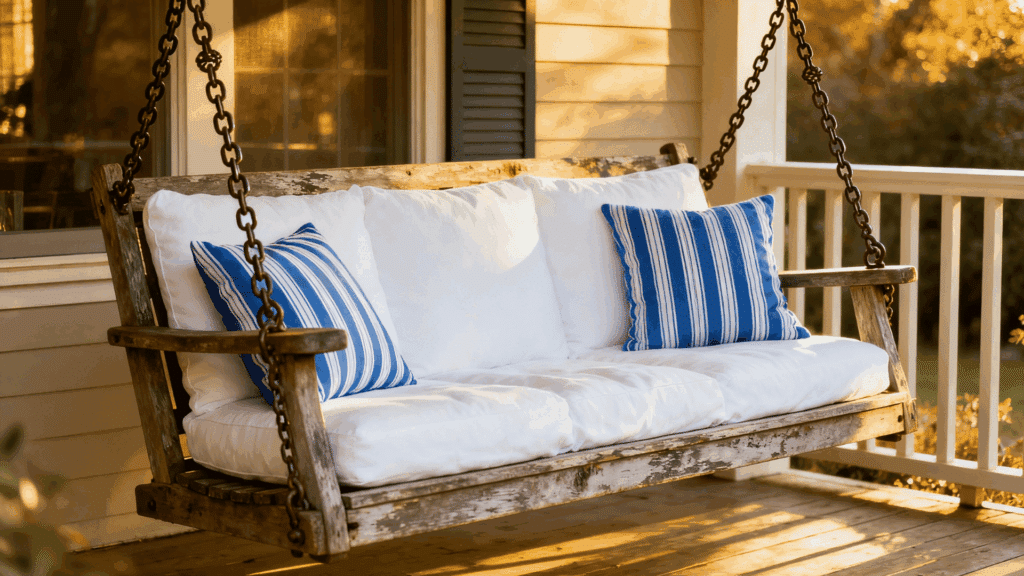porch swing installation