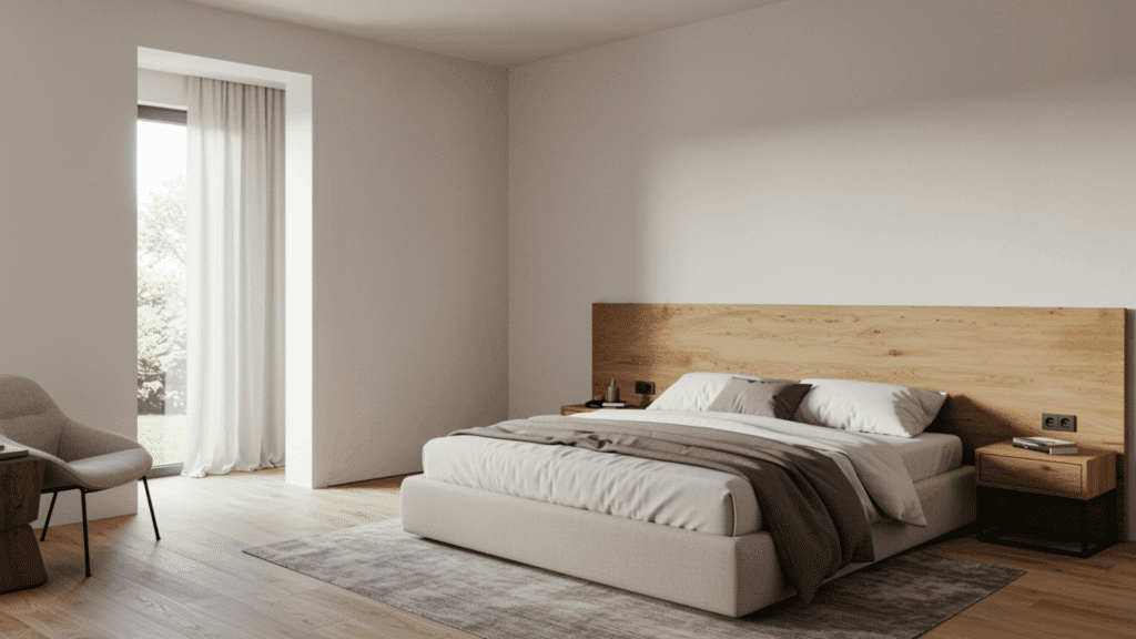 position your bed in the commanding position