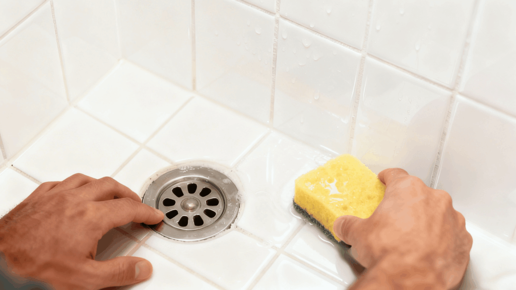 prepare the shower base and walls