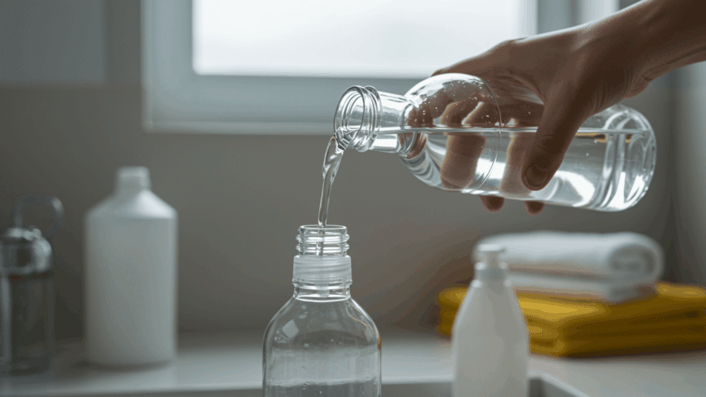 prepare your cleaning solution