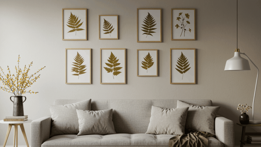 pressed botanical prints