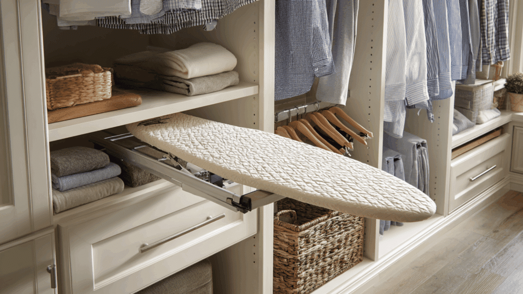 pull out ironing board