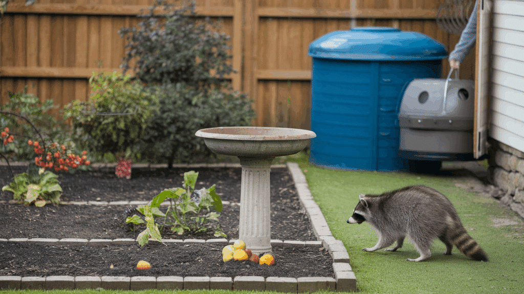 remove food and water sources