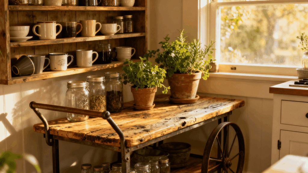 rolling cart storage