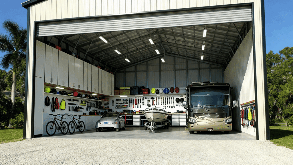 rv garage oversized garage