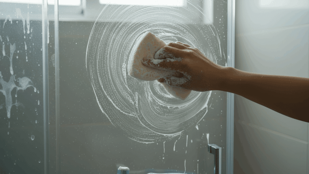 scrub and rinse thoroughly