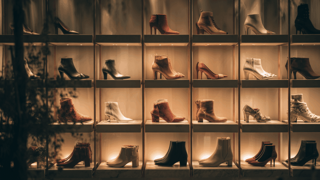 shoe wall display
