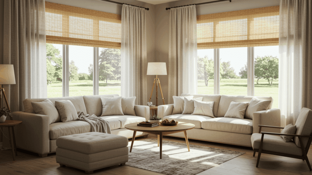 simple window treatment