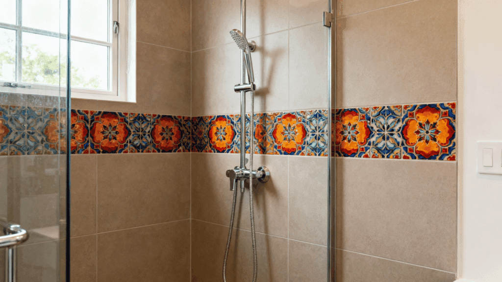 single statement tile