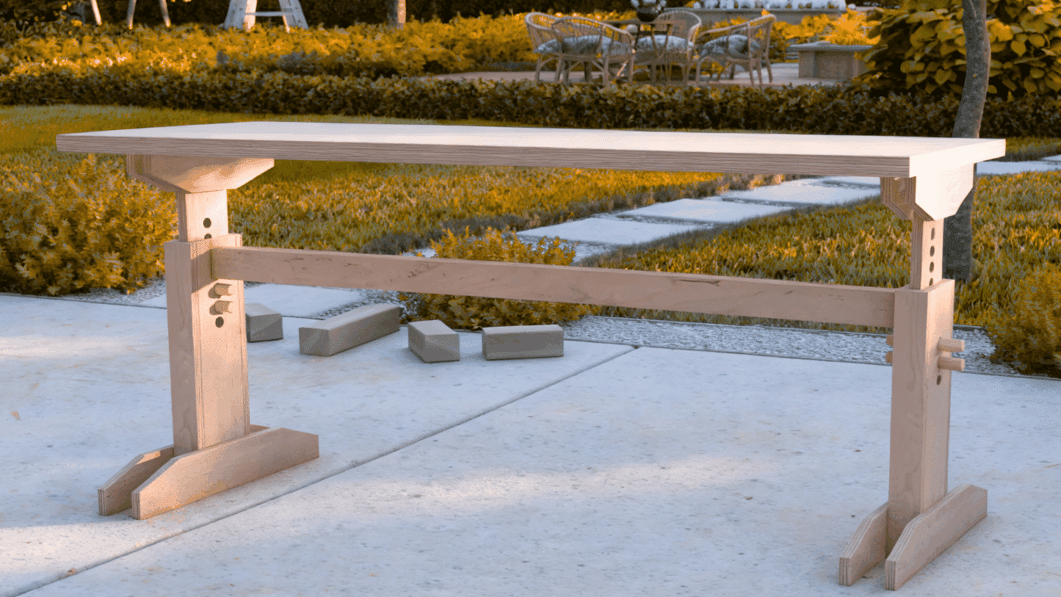 Step-by-Step Method: Make a DIY Standing Desk - Opple House