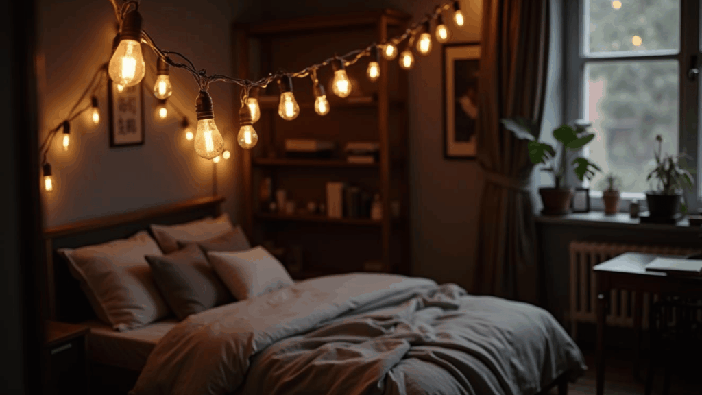 string lights vintage bulbs