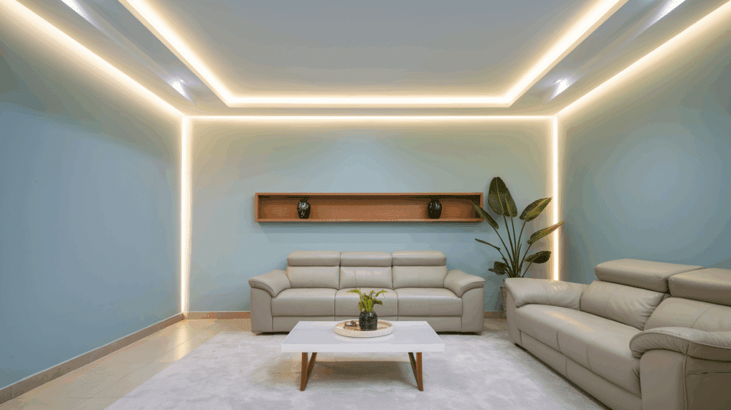 try cove or hidden lighting