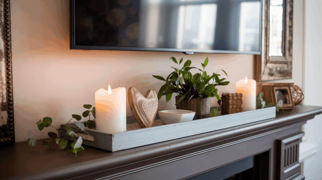 use a tray for grouping