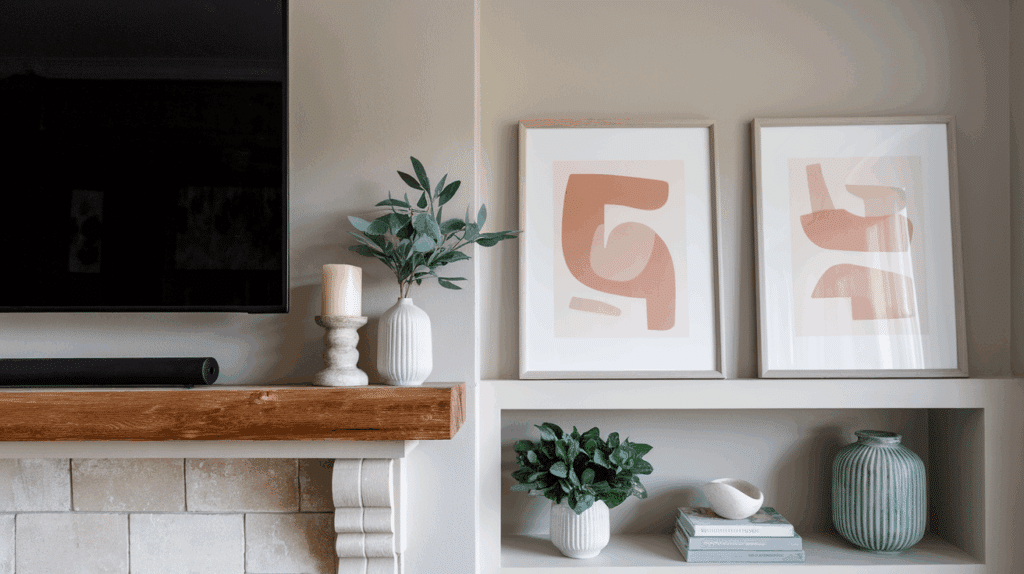 use art with soft colors