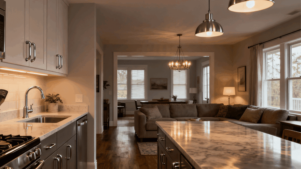 use consistent hardware and fixtures