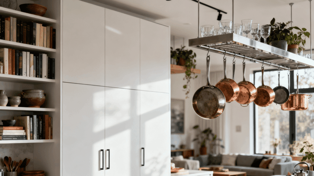 use vertical storage solutions