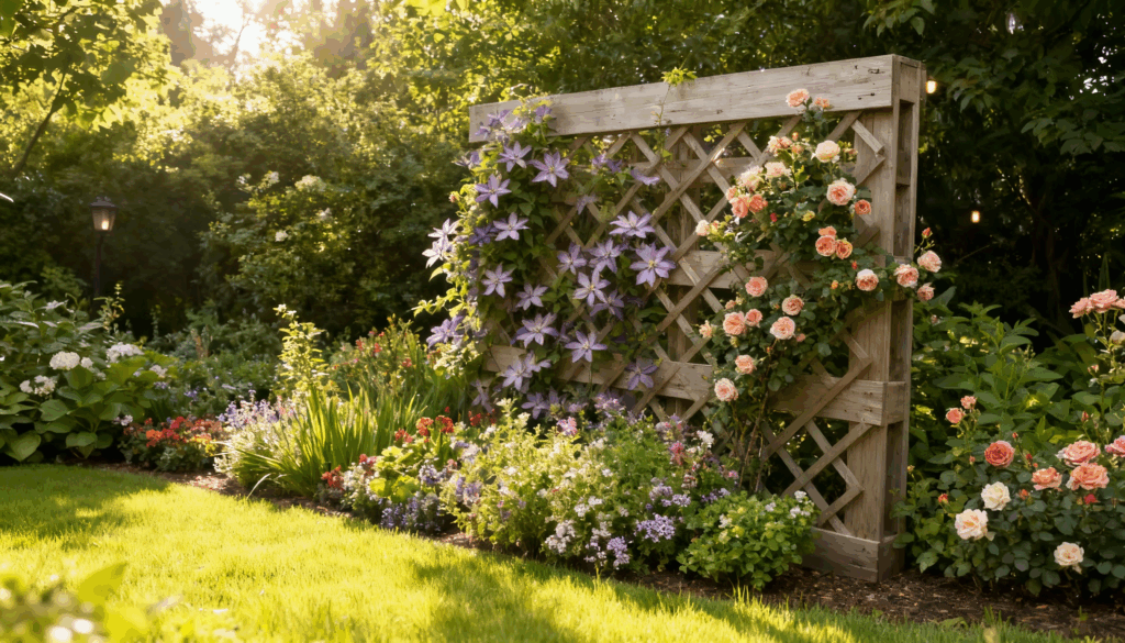 vertical trellis integration