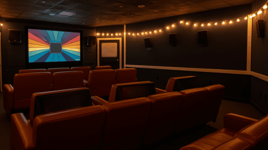 vintage drive in theme