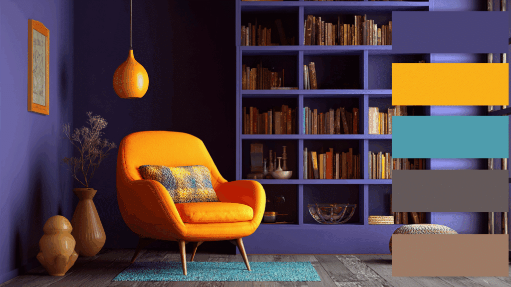 violet yellow teal green