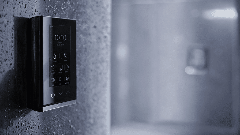 voice controlled bathroom hub