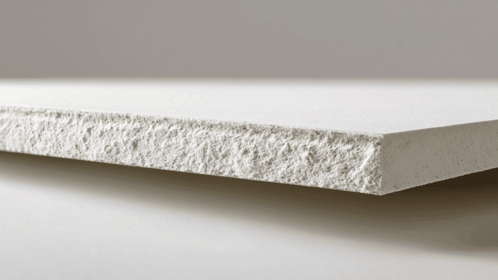 what is drywall made of