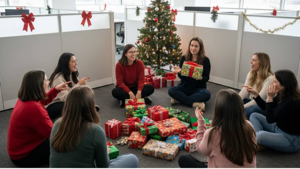 white elephant gift exchange