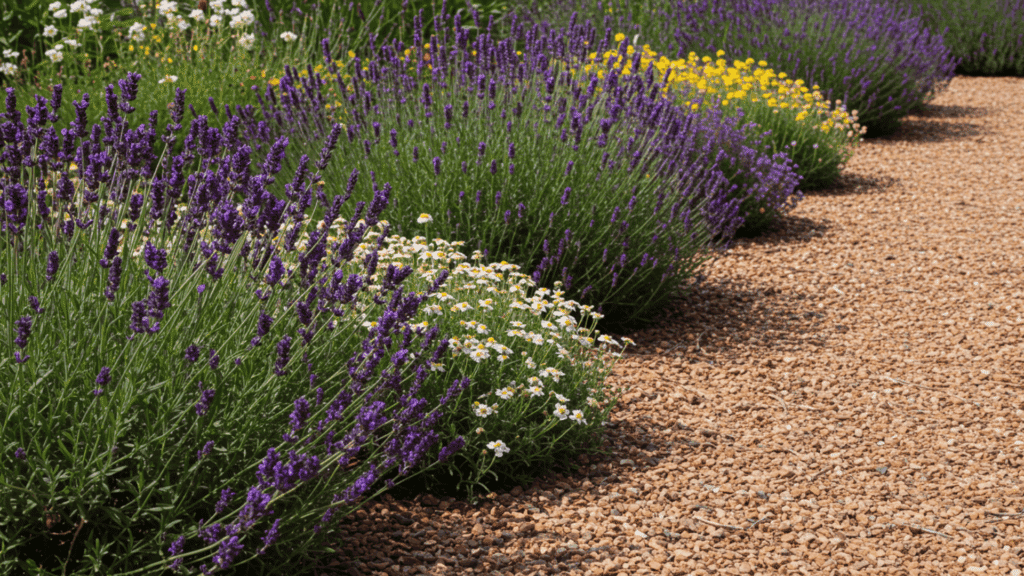 xeriscape water wise garden