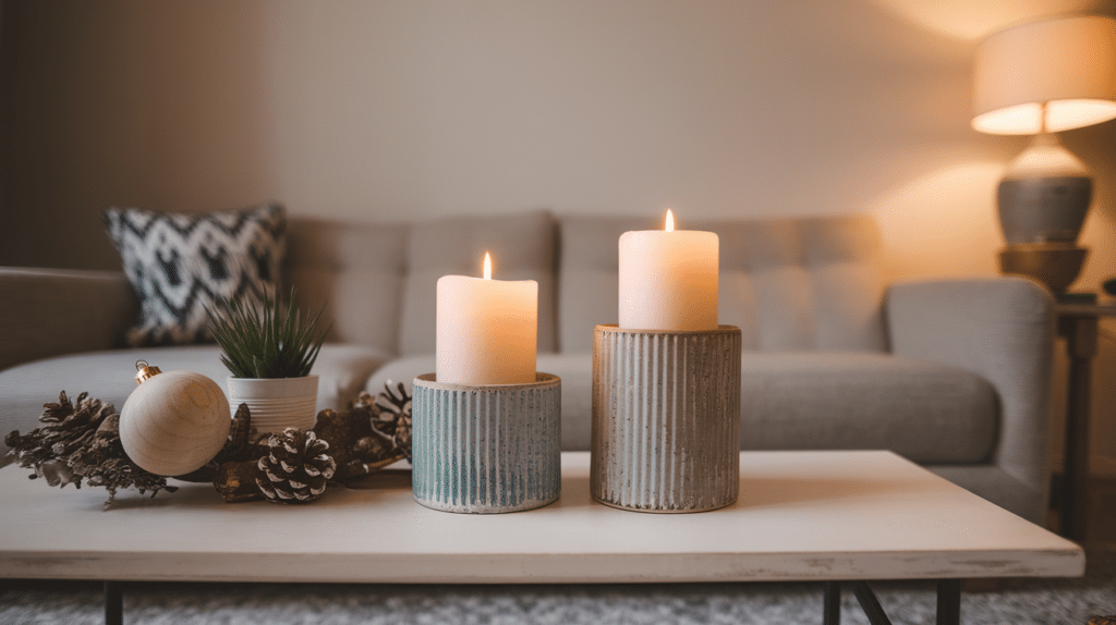 12. Use Thrifted Candle Holders
