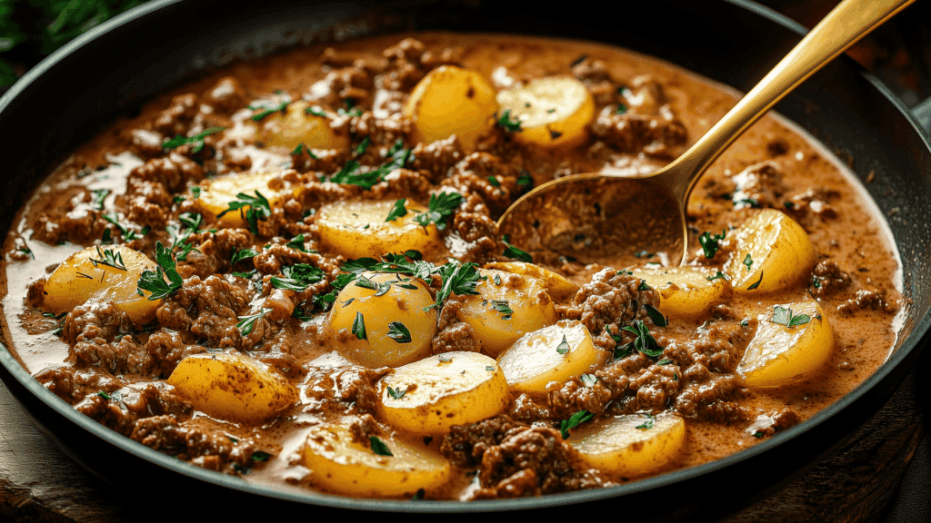 23. Ground Beef Stroganoff