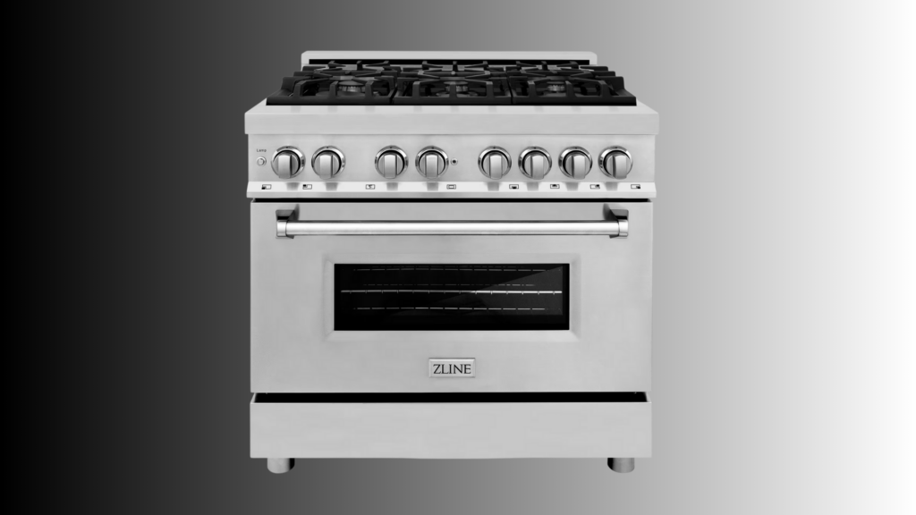 3. Dual Fuel Kitchen Range