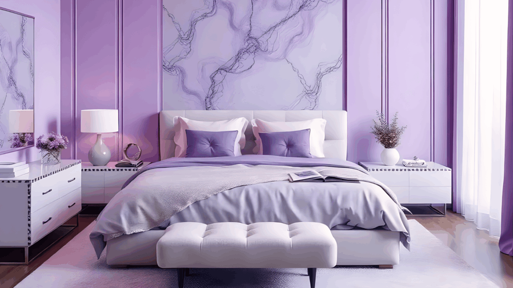 4. Lavender and Soft Purple Tones