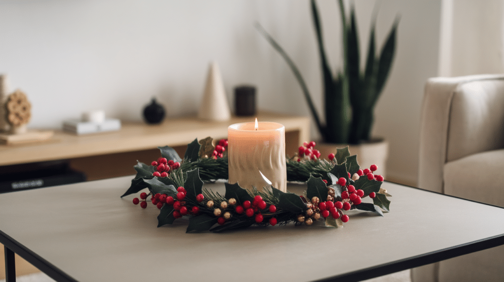 7. Display a Mini Wreath