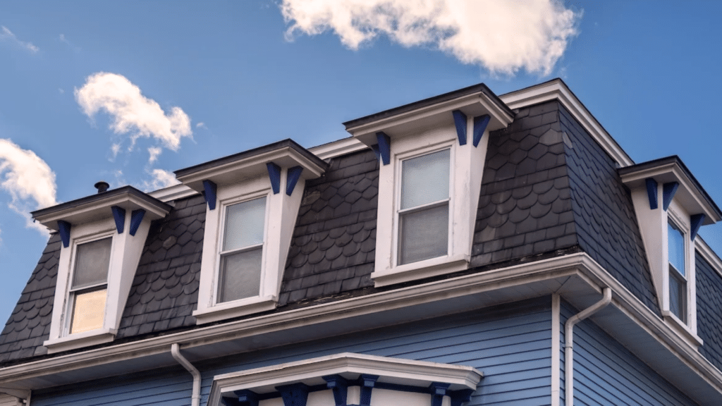 9. Mansard Roof Dormers