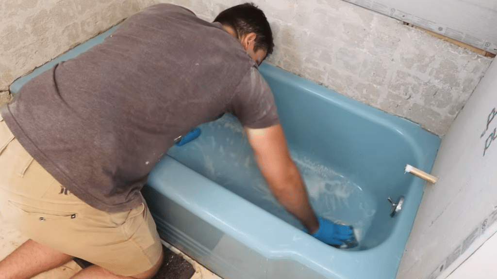 Deep Clean the Tub