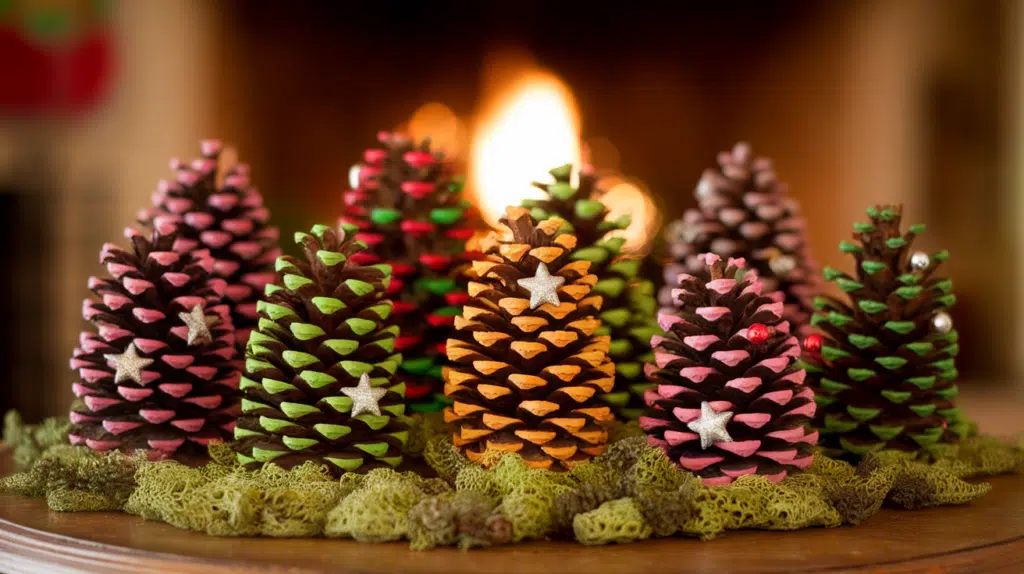 Pinecone Christmas Trees
