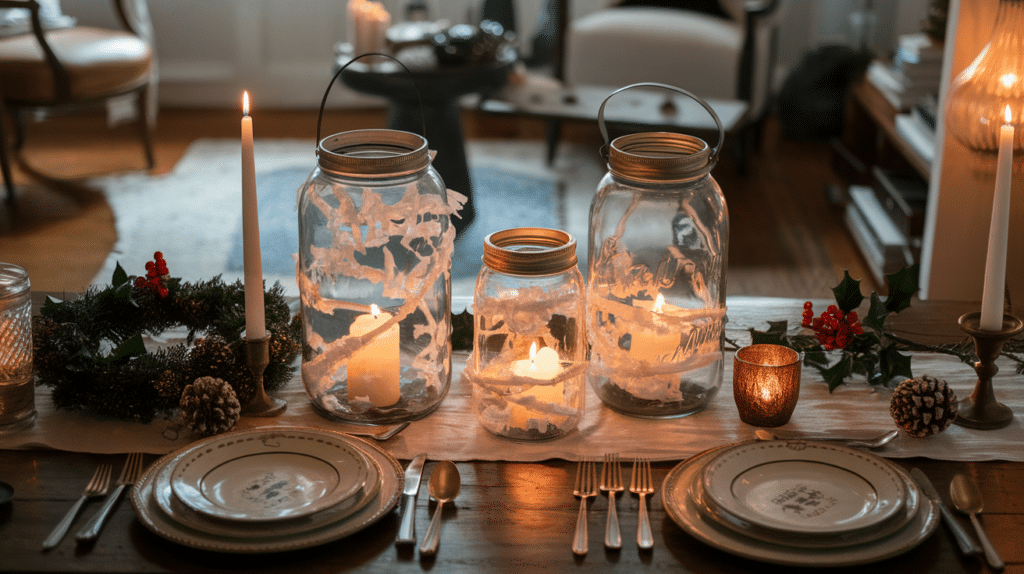 Recycled Jar Lanterns