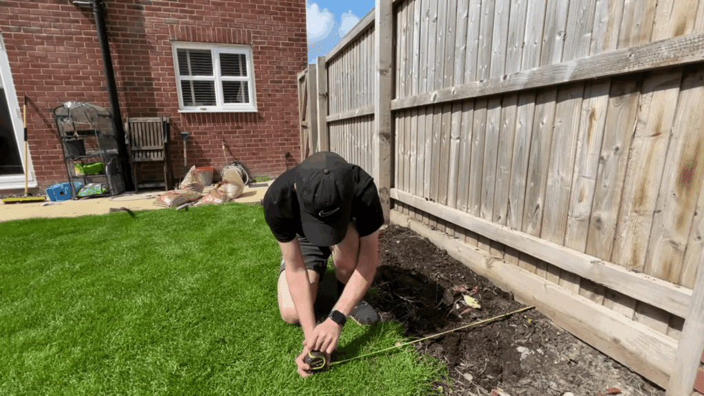 Step 2 Mark Out the Raised Bed Area