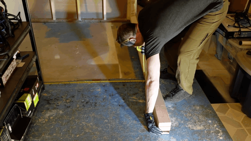 Step 3 Measure Wall Height and Cut Studs